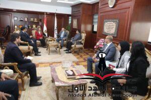 للتطوير المؤسسي.. محافظ بني سويف يستقبل نائب وزير الاتصالات
