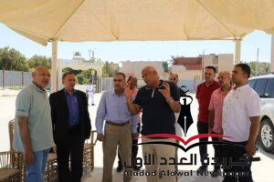 محافظ الوادي الجديد يتابع أعمال توسعة شارع النبوي المهندس بالخارجة