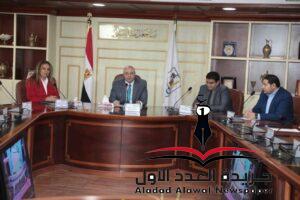 محافظ بني سويف ونائب وزير الاتصالات يشهدان ورشة عمل للتحول الرقمي