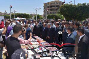 وزيرا التنمية المحلية والسياحة ومحافظ المنيا يفتتحون تطوير الكورنيش