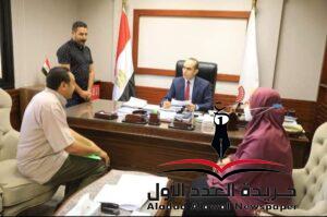 لبحث مطالبهم.. محافظ سوهاج ونائبه والسكرتير المساعد يلتقون 142 مواطن