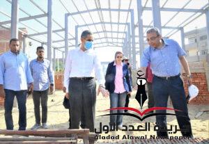 محافظ الغربية يتفقد مشروعات حياة كريمة بمركز زفتى