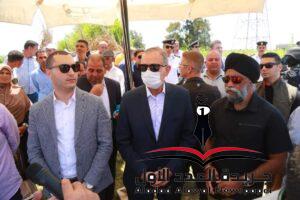 لتفقد المدارس الحقلية.. محافظ كفر الشيخ يستقبل وزير التعاون الكندي