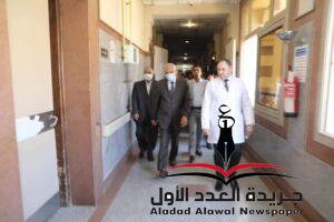 محافظ الجيزة يتفقد موقع الحريق بكنيسة أبو سيفين بإمبابة