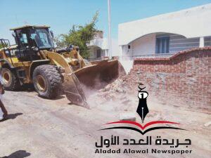 انطلاق الموجة ال 20 لإزالة التعديات على أملاك الدولة بالسويس