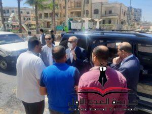 محافظ كفر الشيخ يتفقد أعمال التطوير بمصيف بلطيم