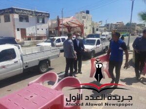 محافظ كفر الشيخ يتفقد أعمال التطوير بمصيف بلطيم