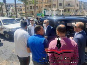 محافظ كفر الشيخ يتفقد أعمال التطوير بمصيف بلطيم