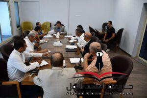 لمتابعة الإنشاءات الجارية.. صبحي يجتمع بمجلس أمناء نادي النادي بشيراتون