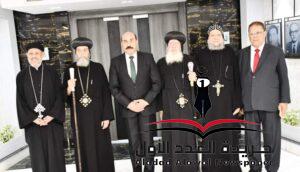 محافظ أسوان ينعى ضحايا حريق كنيسة أبوسيفين بالجيزة