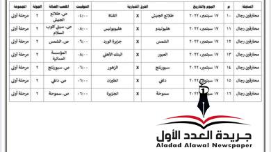 موعد مباريات الجوله الثانيه من دورى المحترفين لكرة اليد