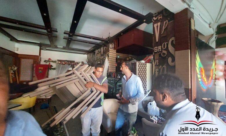 جهاز تنمية مدينة السادس من أكتوبر يشن حملة للاشغالات بالمدينة