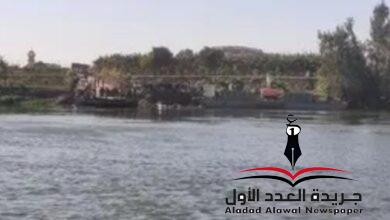 سقوط معدية فى بنى سويف كادت ان تودى بحياة الاشخاص