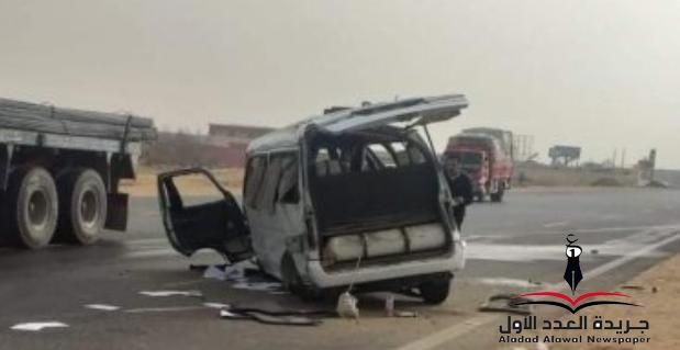 حادث مروع فى العاشر من رمضان ادى لإصابة 4 أشخاص