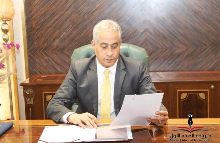 شحاتة يشيد بالتنفيذ المتميز للمبنى... ويعقد أول إجتماع