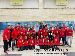 وزير الرياضة ينيب مساعده لإستقبال بعثة منتخب الخماسي الحديث 