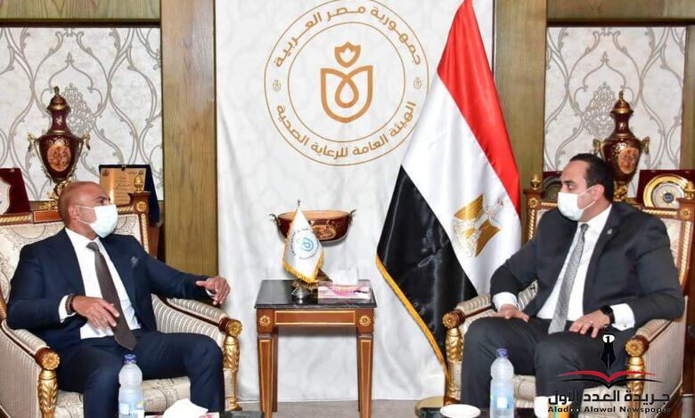 تعاون مشترك بين هيئة الرعاية الصحية وأسترازينيكيا مصر