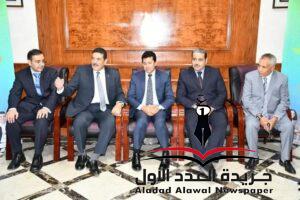 وزير الرياضة يناقش الخطة المستقبلية للإتحادين العربي والمصرى