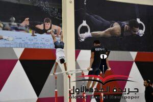تدريب منتخب الناشئين للجمباز بالعاصمة الادارية