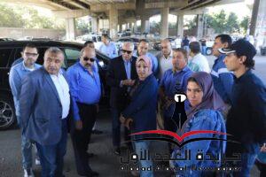 محافظ الجيزة يقوم بجولة ميدانية بكرداسة والهرم