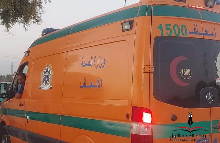 اصابة شخص اثر انقلاب سيارة بدشنا