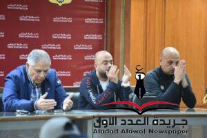 بالصور أجتماع مجلس إدارة طنطا مع فريق الكرة 