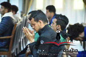 بالصور أجتماع مجلس إدارة طنطا مع فريق الكرة 