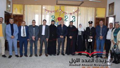 جهاز مدينة الشيخ زايد يهنئ الاخوة الاقباط بعيد القيامة المجيد