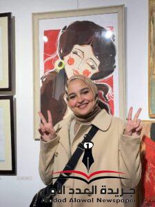 لكلٍ مجتهدٍ نصيب....الفنانة التشكيلية (بنان خليل) في حوار خاص لجريدة العدد الأول