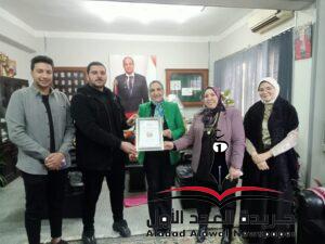 وكيل الوزارة تلتقى أعضاء اتحاد طلاب تحيا مصر بالدقهلية