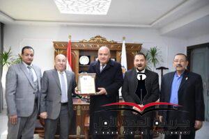  محافظ قنا: يستقبل محمد الدهراوي رئيس الاتحاد المصري للكاراتيه