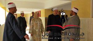 قيادات من الازهر تتفقد مجمع معاهد مدينة أبو سمبل السياحية