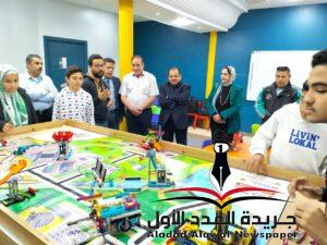 الشباب بالدقهلية و وفد لجنة الإستثمار بوزارة الشباب يتفقدان نادى الجزيرة