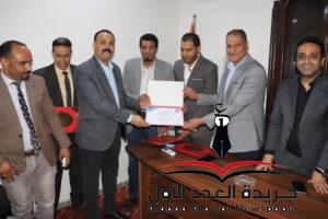 مستقبل وطن يكرم المستشار وليد عسران علي مجهوداته داخل قنا