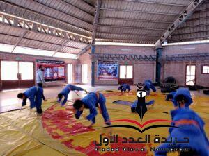لجنة وزارة الشباب تتابع المشروع القومي البطل الأوليمبى بالدقهلية
