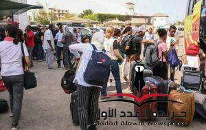 استقبال النازحين السودانيين