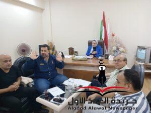 منى عثمان وكيل الوزارة تستقبل رؤساء مجالس الأندية الرياضية بالدقهلية
