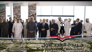 السيسي و بن زايد يشهدان إطلاق مشروع رأس الحكمة