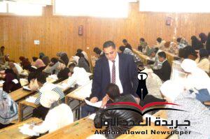 استمرار ماراثون امتحانات الفصل الدراسي الأول بكلية الحقوق بقنا