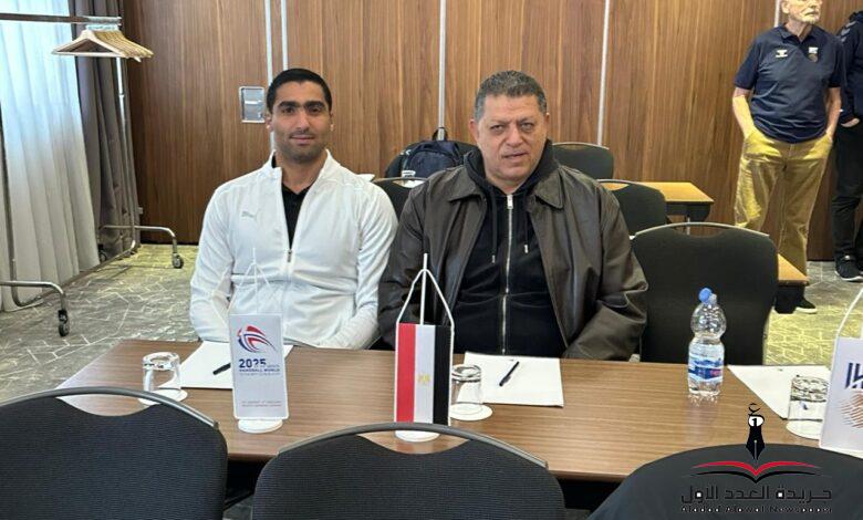 منتخب مصر يرتدي الزي الأحمر في مواجهة الأرجنتين ببطولة العالم لكرة اليد