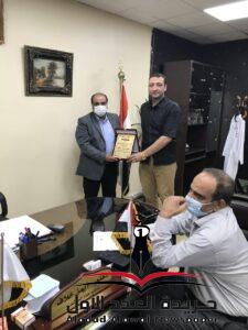 النائب نافع التراس يساند القياده السياسية فى بناء الوطن ليكون بمثابة دينمو للعمل الخدمى