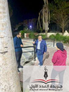 محافظ الدقهلية يتفقد المسرح الروماني بمكتبة مصر العامة