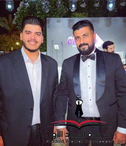 عيسى مخيمر مع المخرج محمد سامي 