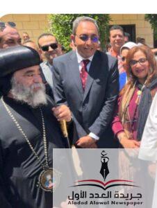 رضوي الدربي تهنيء الإخوة المسيحيين بعيد القيامة بمحافظه قنا 