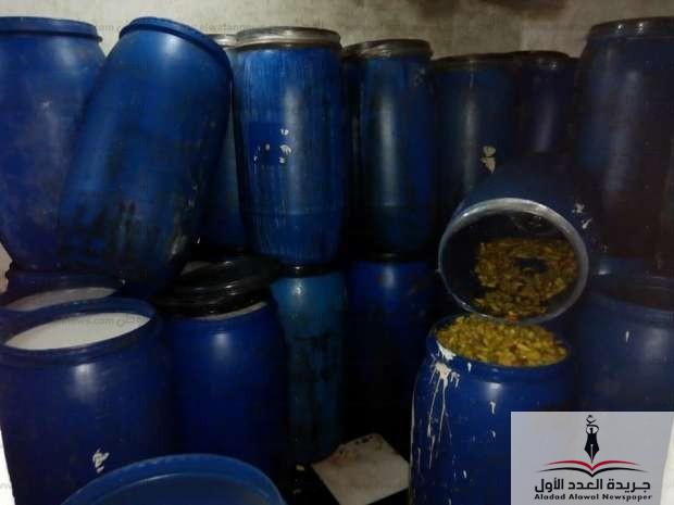 ضبط 9 طن مخللات و8400 عبوة مياه غازية ومعدنية مجهولة المصدر بالعاشر من رمضان - جريدة العدد الأول