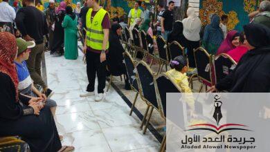 استمرار تدخلات وزارة التضامن في مبادرة "حياة كريمة" سلسلة قوافل "عمار الخير" بشربين