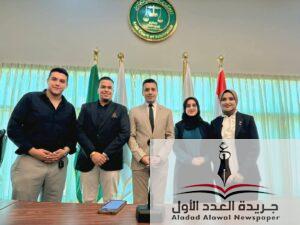 شارك وفد من برلمان شباب مصر فى البرنامج التدريبي لبناء القدرات بالمحكمة العربية