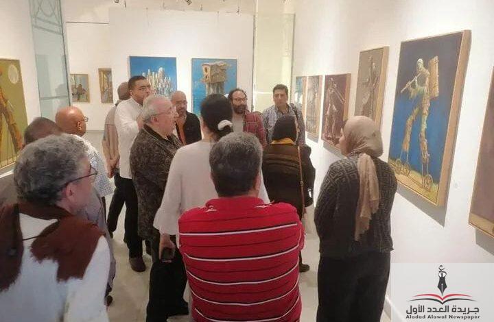 "حلوى الذاكرة “ .. 80 عملاً فنياً للفنان الراحل خالد فاروق بمتحف الفنون الجميلة بالإسكندرية