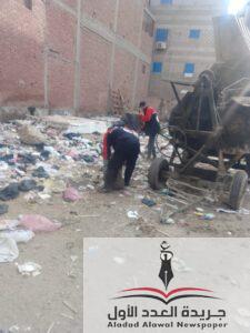 رئيس مجلس مدينة المنزلة بالدقهلية يتابع أعمال حملات النظافة اليومية