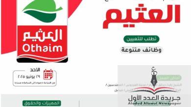 اعلنت وزارة الشباب والرياضة عن توفير فرص عمل للشباب 